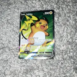 Pokemon Raichu V Full Art Ultra Rare Holo 045/172 Brilliant Stars 200 HP - Image 1