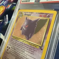 1999 Pokemon Fossil Gengar Holo #5 - PSA 9 - MINT - Image 3