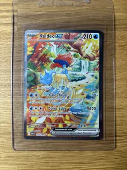 Pokemon White Flare Keldeo EX Special Illustration Sir 167/086 English MINT - Image 1