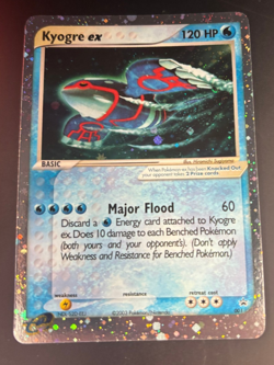 Kyogre EX Holo 2003 Pokemon Black Star Nintendo Promo 001 RARE! - Image 1