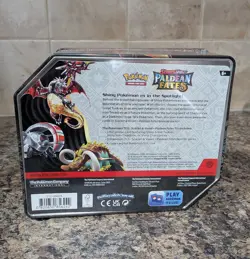 Pokemon TCG Paldean Fates Shiny Charizard ex Tin Sealed - Image 2