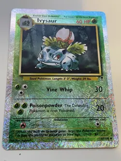 2002 Pokemon Legendary Collection Ivysaur 47/110 Reverse Holo Foil - Image 1