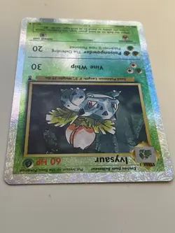 2002 Pokemon Legendary Collection Ivysaur 47/110 Reverse Holo Foil - Image 3