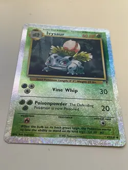 2002 Pokemon Legendary Collection Ivysaur 47/110 Reverse Holo Foil - Image 4
