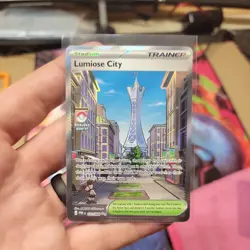 Lumiose City 111/088 Ultra Rare Perfect Order Pokemon Holo Near Mint - Image 1