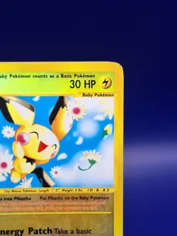 Pokemon Pichu 22/165 Reverse Hilo Expedition Rare e-Reader Regular 2002 English - Image 4