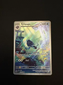 Pokemon Tirtouga IR 106/086 Full Art Black Bolt NM - Image 1