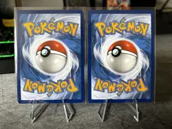 Pokemon TCG Mega Evolutions Psyduck 007 Golduck 008 Black Star Promo Holo NEW NM - Image 2