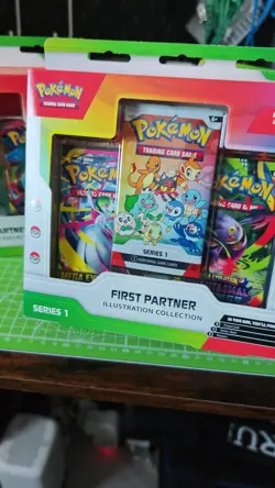 Pokemon TCG First Partner Illustration Collection Series 1 + 4 extra boosters - Image 2