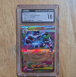 Pokemon Mega Charizard X ex Double Rare Holo EX CGC 10 M2 Inferno X 013/080 Jap… - Image 1