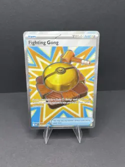Fighting Gong Ultra Rare 168/132 Pokemon Mega Evolution English NM - Image 1