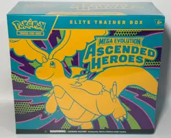 Pokemon TCG Mega Evolution Ascended Heroes ETB Elite Trainer Box New Sealed - Image 1