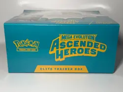 Pokemon TCG Mega Evolution Ascended Heroes ETB Elite Trainer Box New Sealed - Image 5