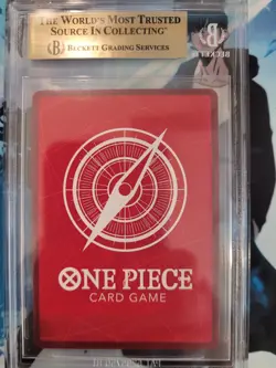 NAMI ONE PIECE OP11-041 2025 A FIST OF DIVINE SPEED LEADER ALT ART EN BGS 9.5 - Image 2