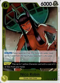 Nico Robin (107) R Emperors in the New World OP09-107 One Piece TCG - Image 1