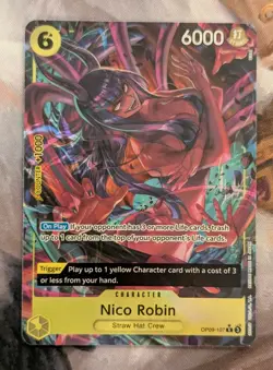 ONE PIECE TCG | NICO ROBIN OP09-107 R ALT ART | OP-09 Emperors In The New World - Image 1