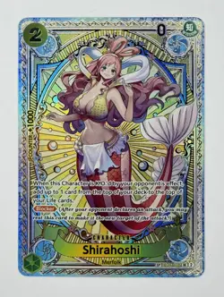 Shirahoshi SP EB01-057 OP11 A Fist of Divine Speed One Piece TCG English - Image 1