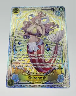 Shirahoshi SP EB01-057 OP11 A Fist of Divine Speed One Piece TCG English - Image 2