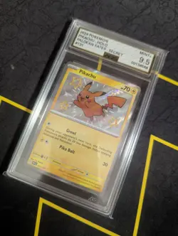 Pikachu 131/91 TCG Shiny Paldean Fates Pokemon Card AGS Mint 9.5 - Image 3