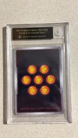 Dragon Ball Super Card Game Son Goku Unlimited Potential SR BGS Black Label 10 - Image 2