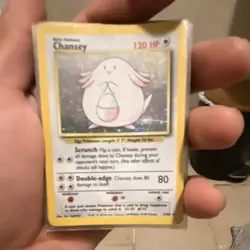 Pokemon TCG Base Set 1999 Vintage 12 Card Lot Vaporeon, Mewtwo, Chansey - Image 2