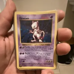 Pokemon TCG Base Set 1999 Vintage 12 Card Lot Vaporeon, Mewtwo, Chansey - Image 4