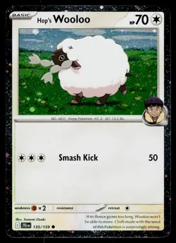 Hop's Wooloo 135/159 Miscellaneous Cards & Products Common - Image 1