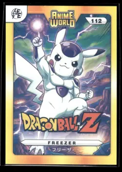 Pikachu Anime World Cosplay Dragonball Z Card Lot- 6 Cards - 32926 - Image 5
