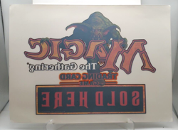 Magic The Gathering MTG GURU Promo 1999 Window Cling Sticker NEW - Image 3