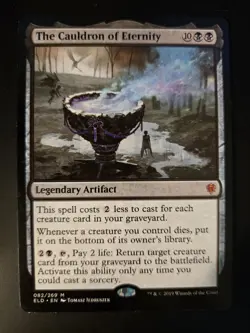 The Cauldron of Eternity NM Throne of Eldraine MTG FREE SHIPPING - Image 1