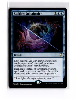 Sudden Substitution Commander 2019 NM Near Mint - Image 1