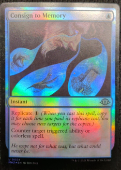 Consign to Memory (FOIL) x1 - MTG Modern Horizons 3 MH3 #54 - Image 1