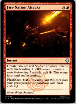 Fire Nation Attacks 133 U Avatar: The Last Airbender 2025 NM - Image 1