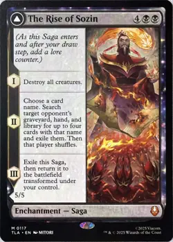 The Rise of Sozin 117 Mythic Avatar: The Last Airbender Magic: The Gathering NM - Image 1