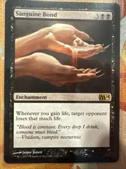 Sanguine Bond - MTG - Magic 2014 - LP - Image 1