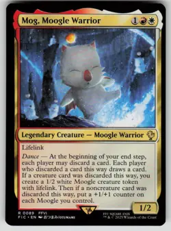 Mog, Moogle Warrior R Commander: FINAL FANTASY 89 NM - Image 1
