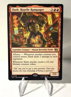 Slash, Reptile Rampager R Teenage Mutant Ninja Turtles 108 NM - Image 1