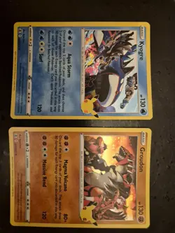 Pokemon Celebrations 25th Anniversary Kyogre and Groudon Holo Bundle Near Mint - Image 2