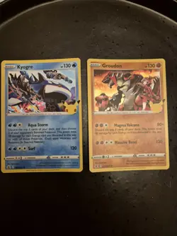 Pokemon Celebrations 25th Anniversary Kyogre and Groudon Holo Bundle Near Mint - Image 4