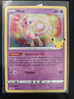 Celebrations Blastoise & Mew Bundle 25th Anniversary Pokemon Cards - Image 4