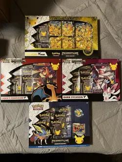 Pokemon TCG 25th Anny Celebrations Collection Box Bundle Factory Sealed Mint - Image 1