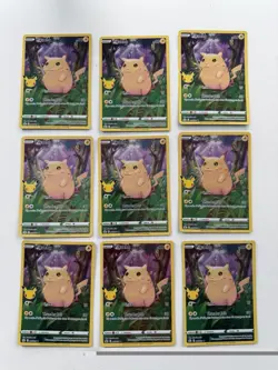 Pokemon TCG - Pikachu 005/025 25th Anniversary Celebrations Bundle x9 - Image 1