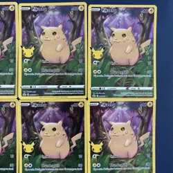 Pokemon TCG - Pikachu 005/025 25th Anniversary Celebrations Bundle x9 - Image 4