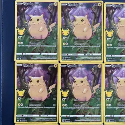 Pokemon TCG - Pikachu 005/025 25th Anniversary Celebrations Bundle x9 - Image 5