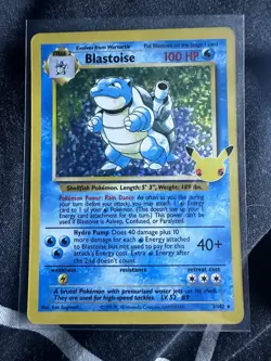 Pokemon 25th Celebrations Venusaur Charizard Blastoise Holo Rare Bundle (NM) - Image 3