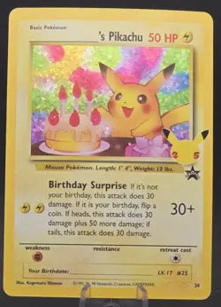 Pokemon Celebrations 25th Anniversary 9 Card Bundle Birthday Pikachu Promo - Image 2