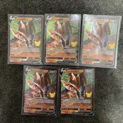 Pokemon Celebrations 25th Zamazenta V 018/25 BUNDLE OF 5 - Image 1