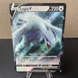 Lugia V 138/195 Silver Tempest Sword & Shield Pokemon 2022 LP/NM - Image 1