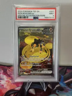 Pokemon Iron Boulder ex Mega Charizard X ex Tinkatuff PSA 9 Mint Card Lot Of 3 - Image 4