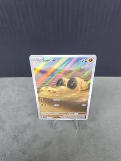 Sandile 216/198 SV01: Scarlet & Violet Illustration Rare Pokemon TCG NM English - Image 4